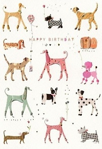 Открытка – Собаки, с конвертом (Turnowsky, MO6326X1k)